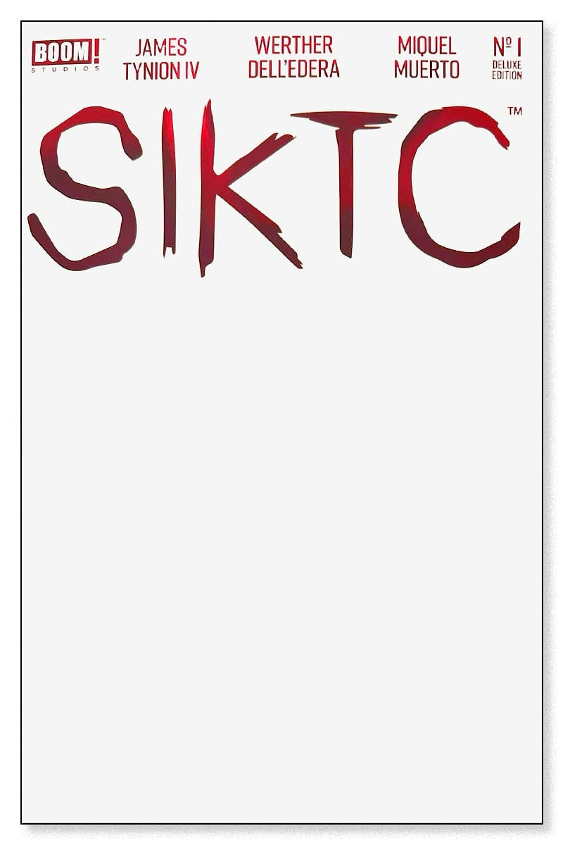 SOMETHING IS KILLING THE CHILDREN #1 DELUXE EDITION BLANK SPOT FOIL TITLE VARIANT