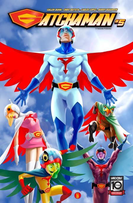 GATCHAMAN #2 INAKI MIRANDA COVER ART