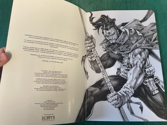 KAEL NGU CHAPTER II ARTBOOK