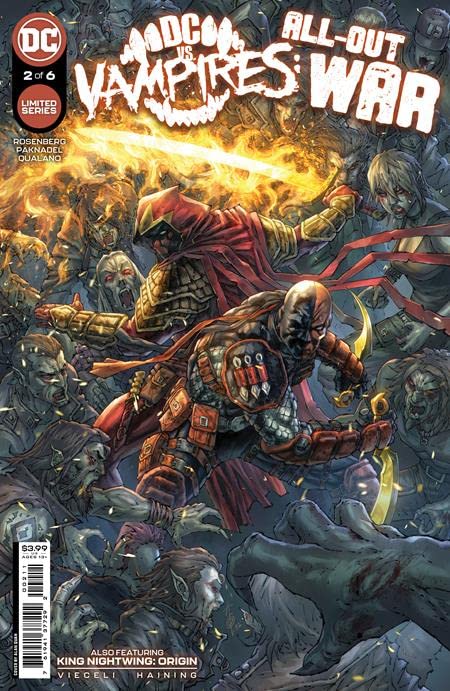 DC VS VAMPIRES #2 ALAN QUAH ORIGINAL COVER ART