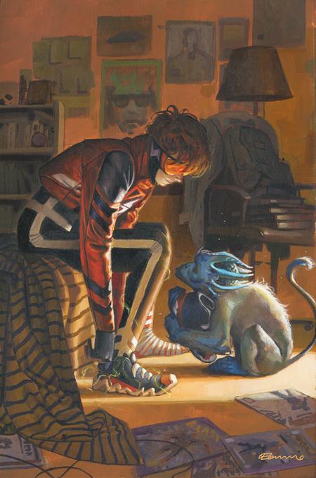 ABSOLUTE FLASH #13 DE TOMMASO ORIGINAL COVER ART