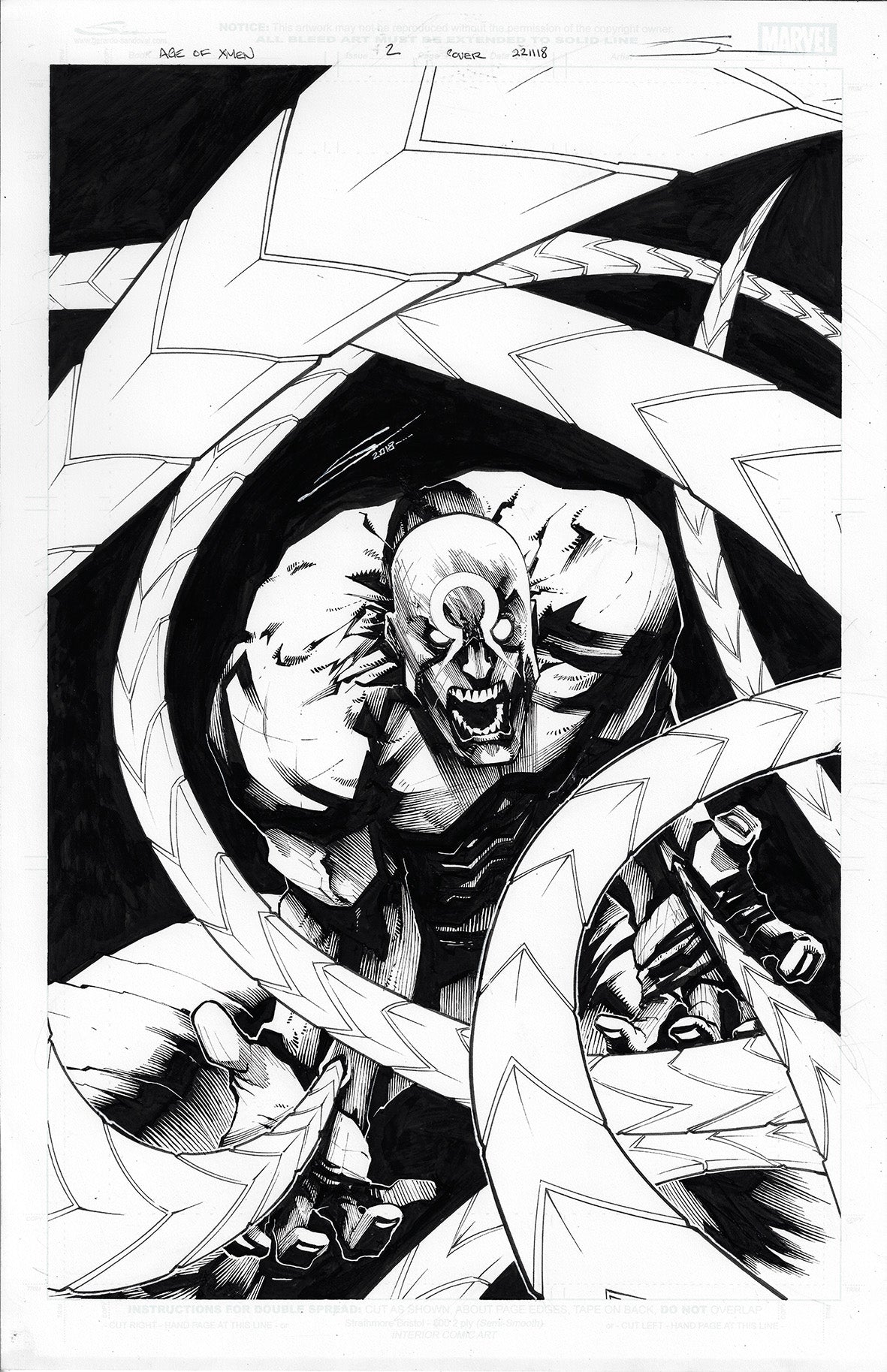 AGE OF X-MAN: APOCALYPSE AND X-TRACKS #2 GERARDO SANDOVAL COVER ART
