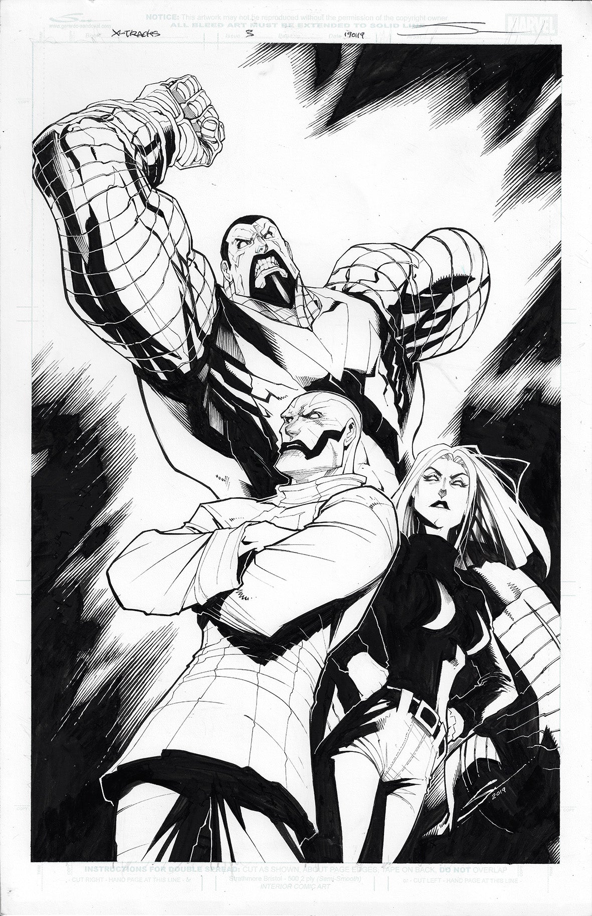 AGE OF X-MAN: APOCALYPSE AND X-TRACKS #3 GERARDO SANDOVAL COVER ART