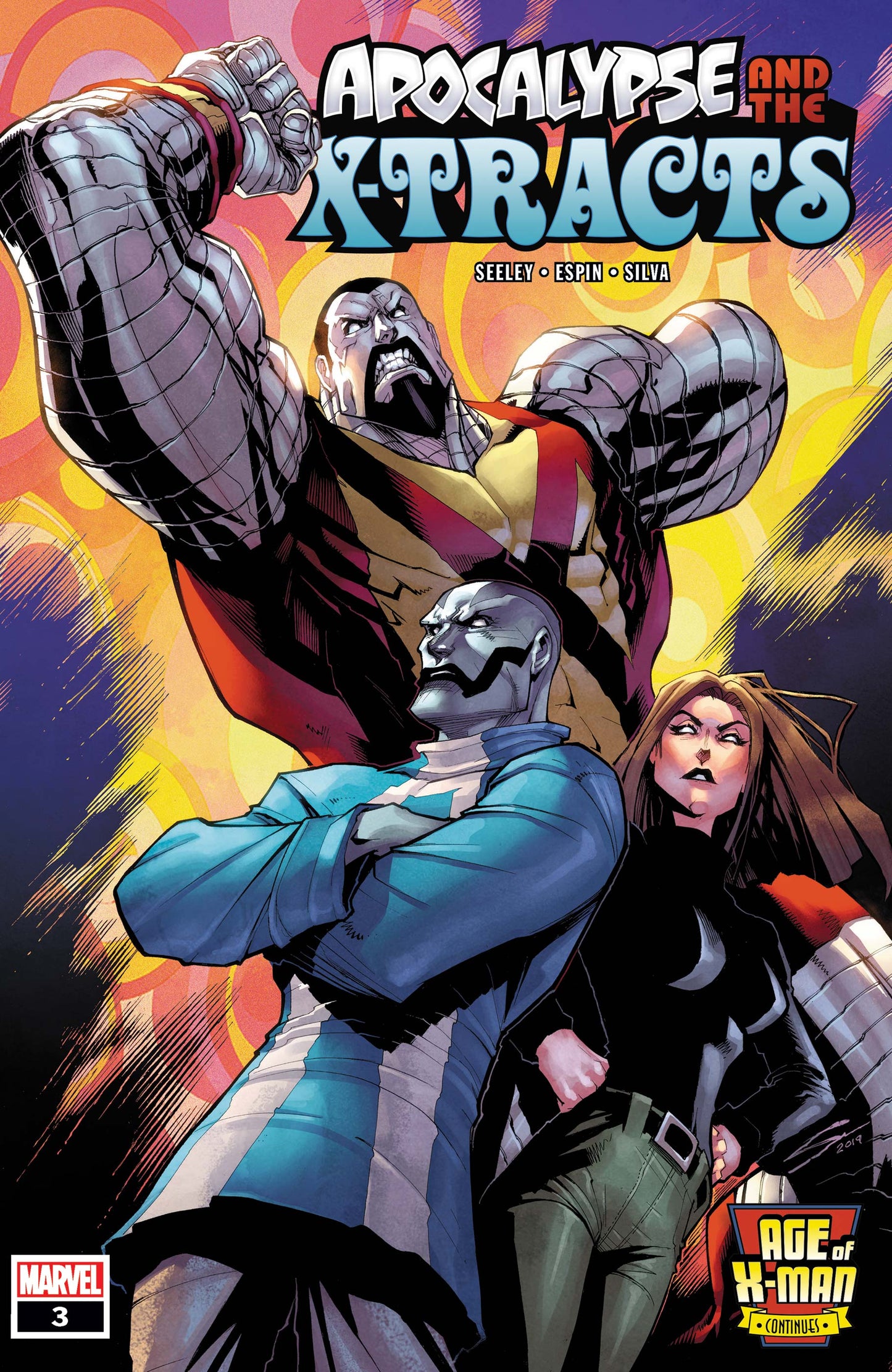 AGE OF X-MAN: APOCALYPSE AND X-TRACKS #3 GERARDO SANDOVAL COVER ART