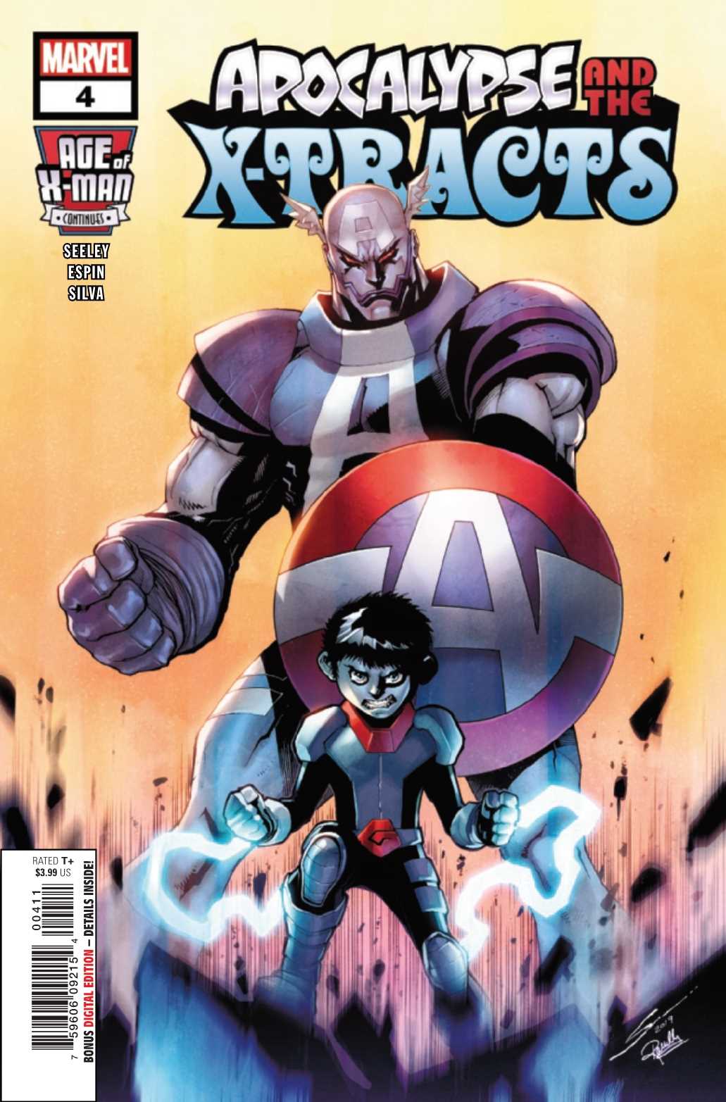 AGE OF X-MAN: APOCALYPSE AND X-TRACKS #4 GERARDO SANDOVAL COVER ART
