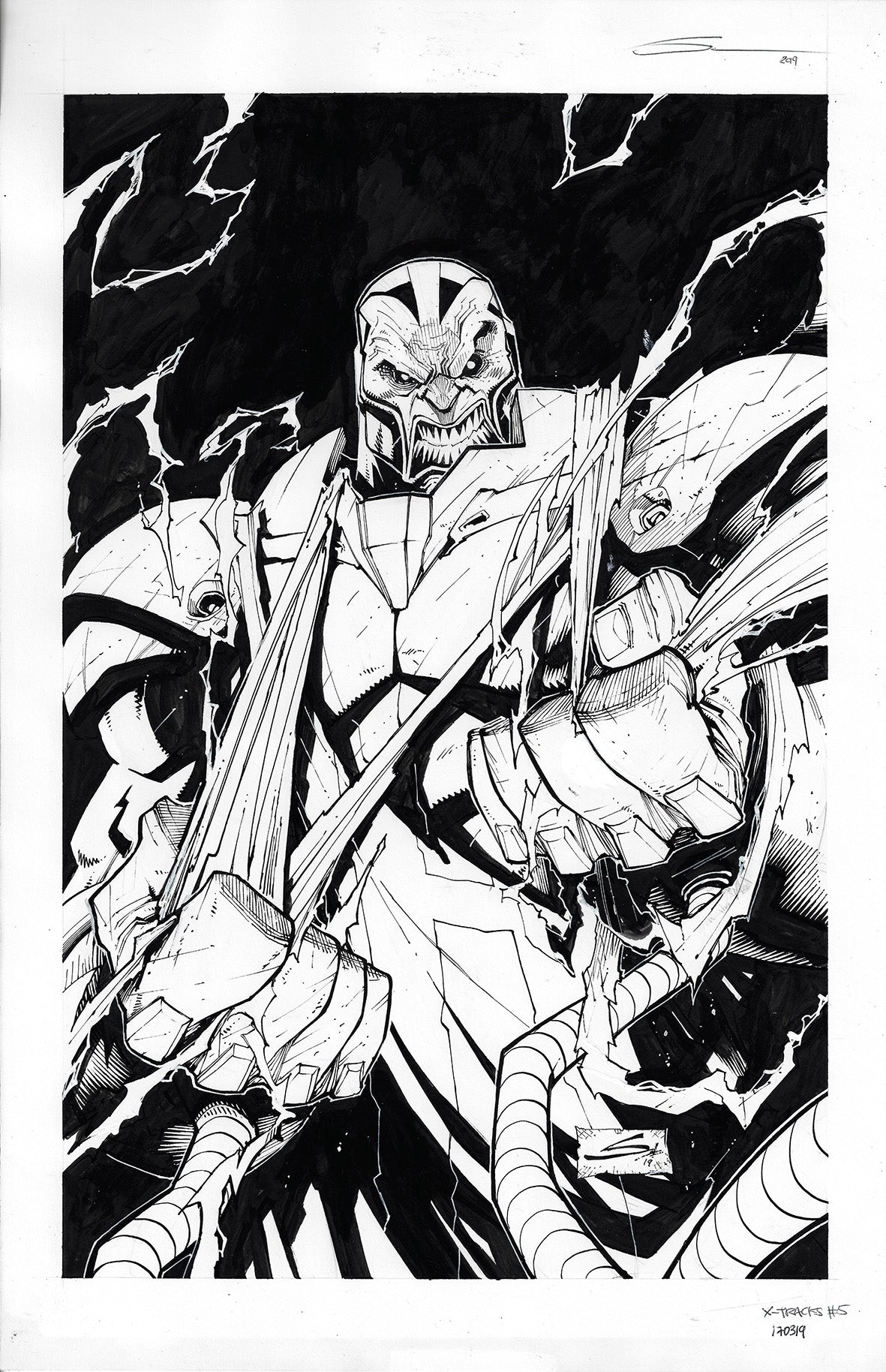 AGE OF X-MAN: APOCALYPSE AND X-TRACKS #5 GERARDO SANDOVAL COVER ART