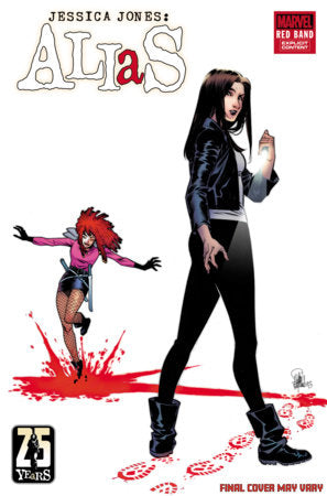 ALIAS #1 ELENA CASAGRANDE ORIGINAL COVER ART