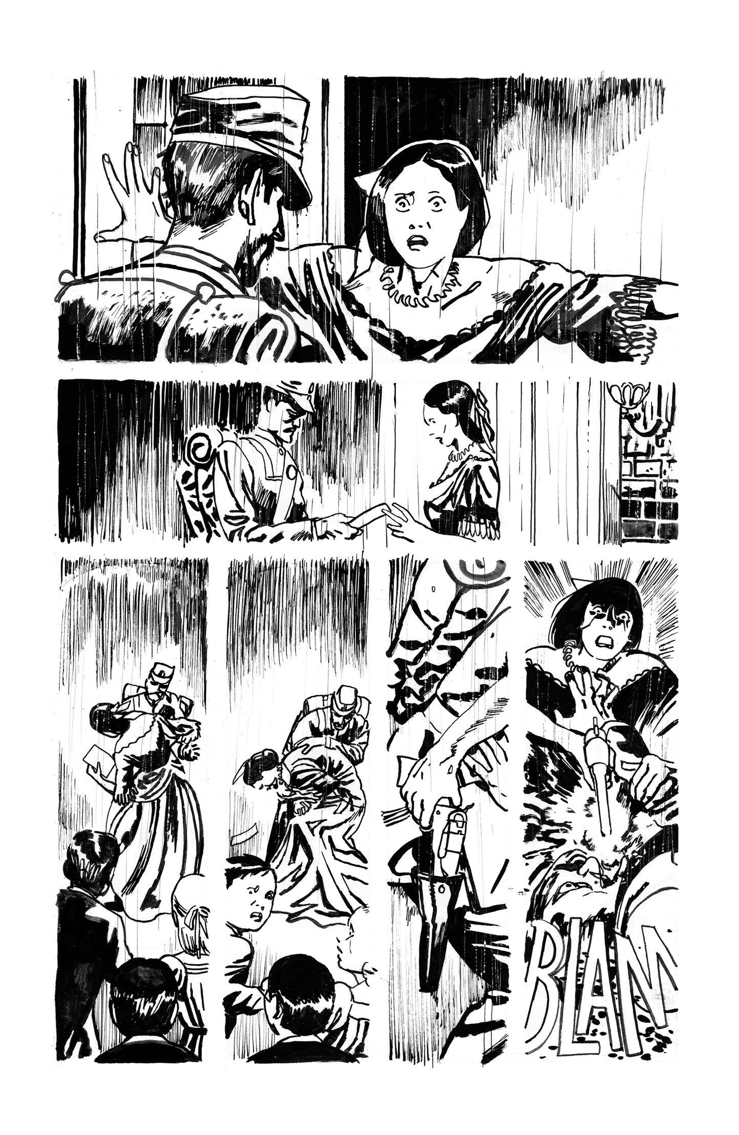 ABSOLUTE BATMAN - ARK-M SPECIAL #1 PAGE 4 (ORIGINAL ARTWORK BY JOSH HIXSON)