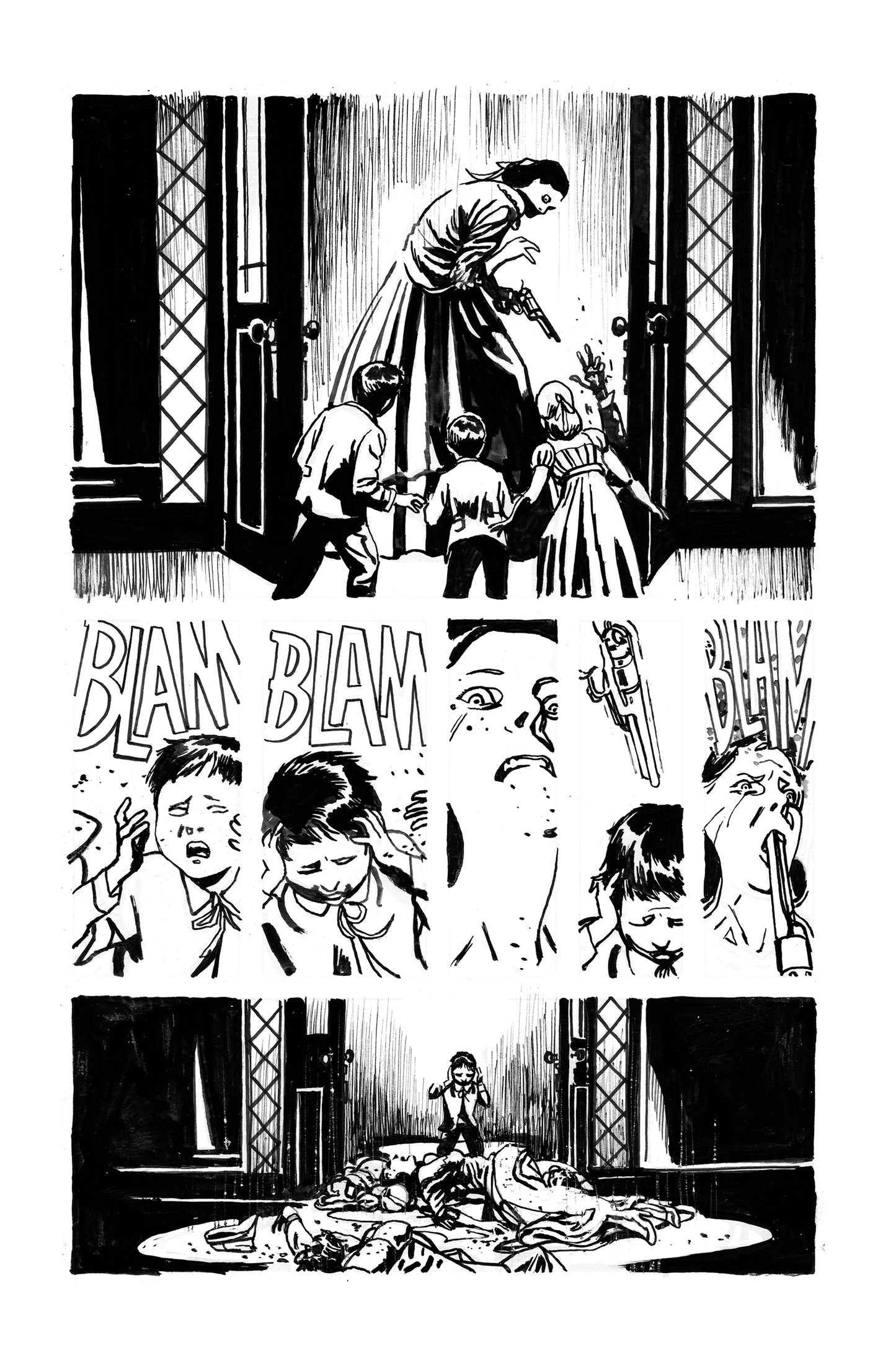 ABSOLUTE BATMAN - ARK-M SPECIAL #1 PAGE 5 (ORIGINAL ARTWORK BY JOSH HIXSON)