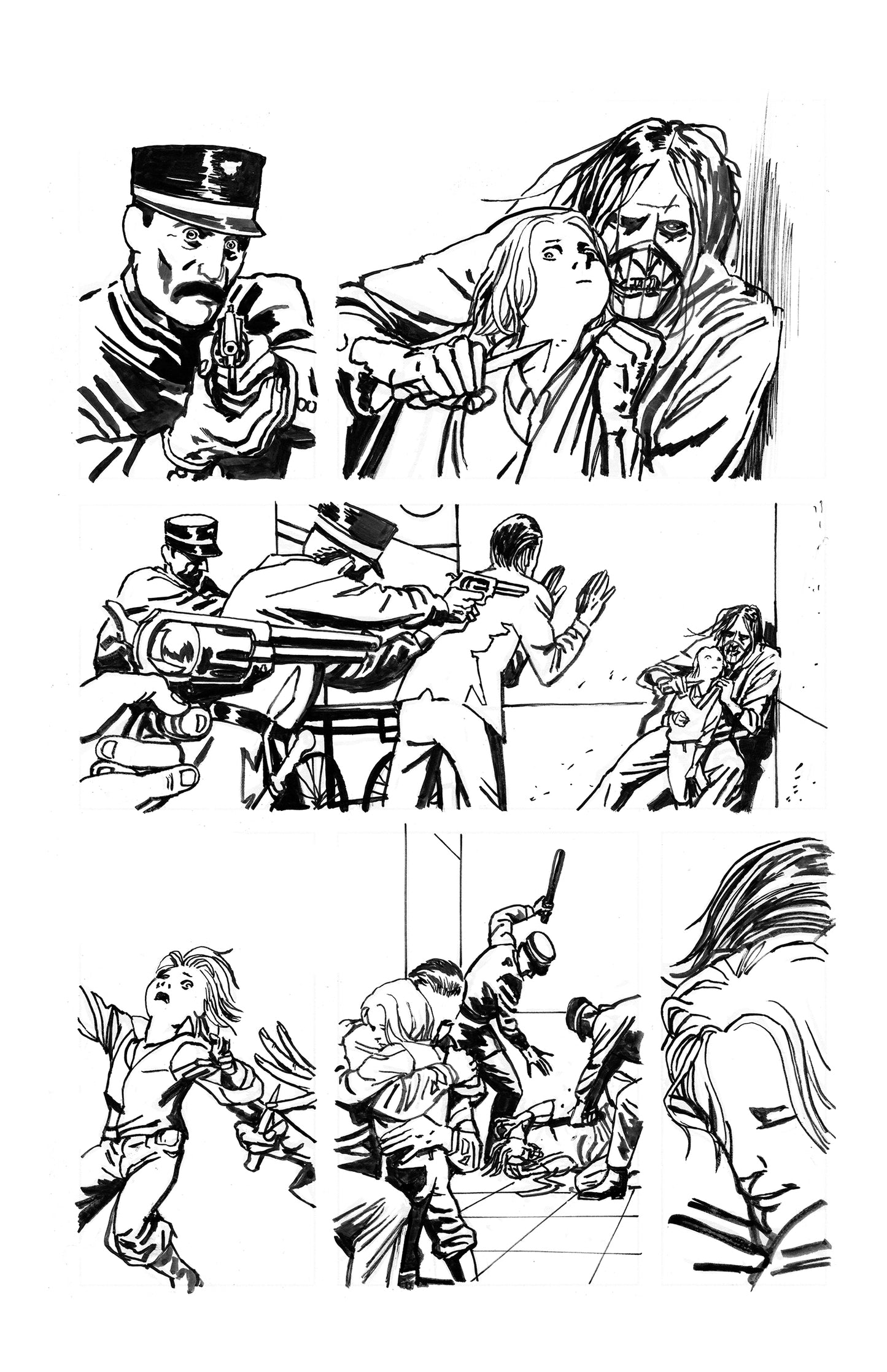 ABSOLUTE BATMAN - ARK-M SPECIAL #1 PAGE 11 (ORIGINAL ARTWORK BY JOSH HIXSON)