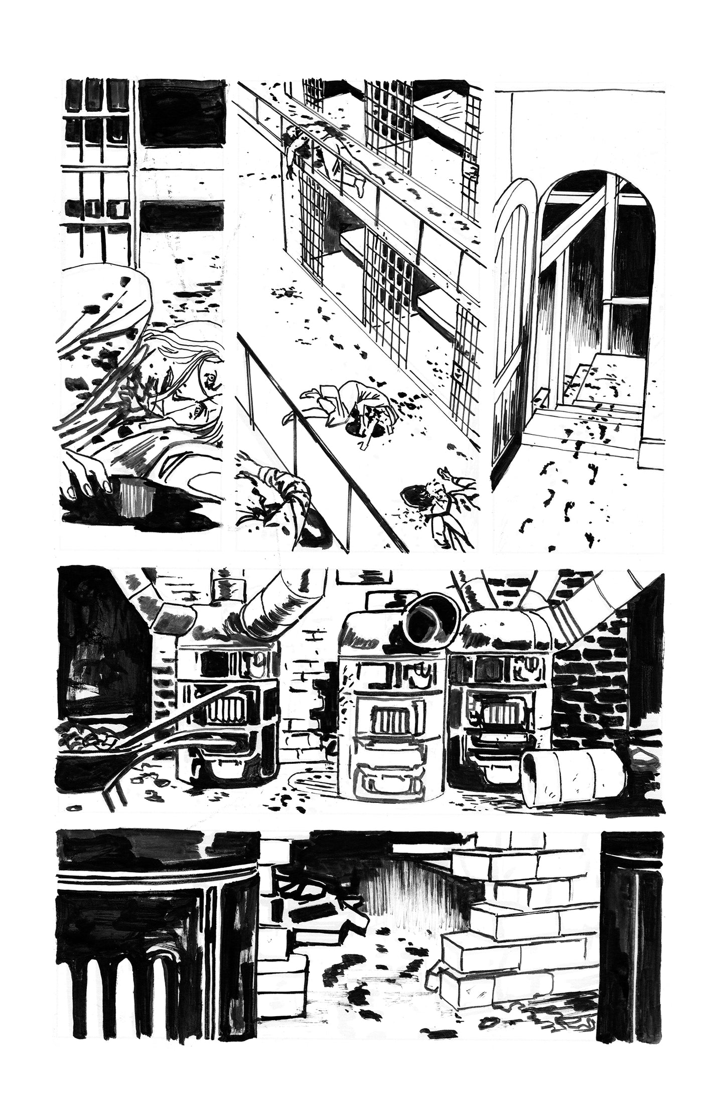 ABSOLUTE BATMAN - ARK-M SPECIAL #1 PAGE 13 (ORIGINAL ARTWORK BY JOSH HIXSON)