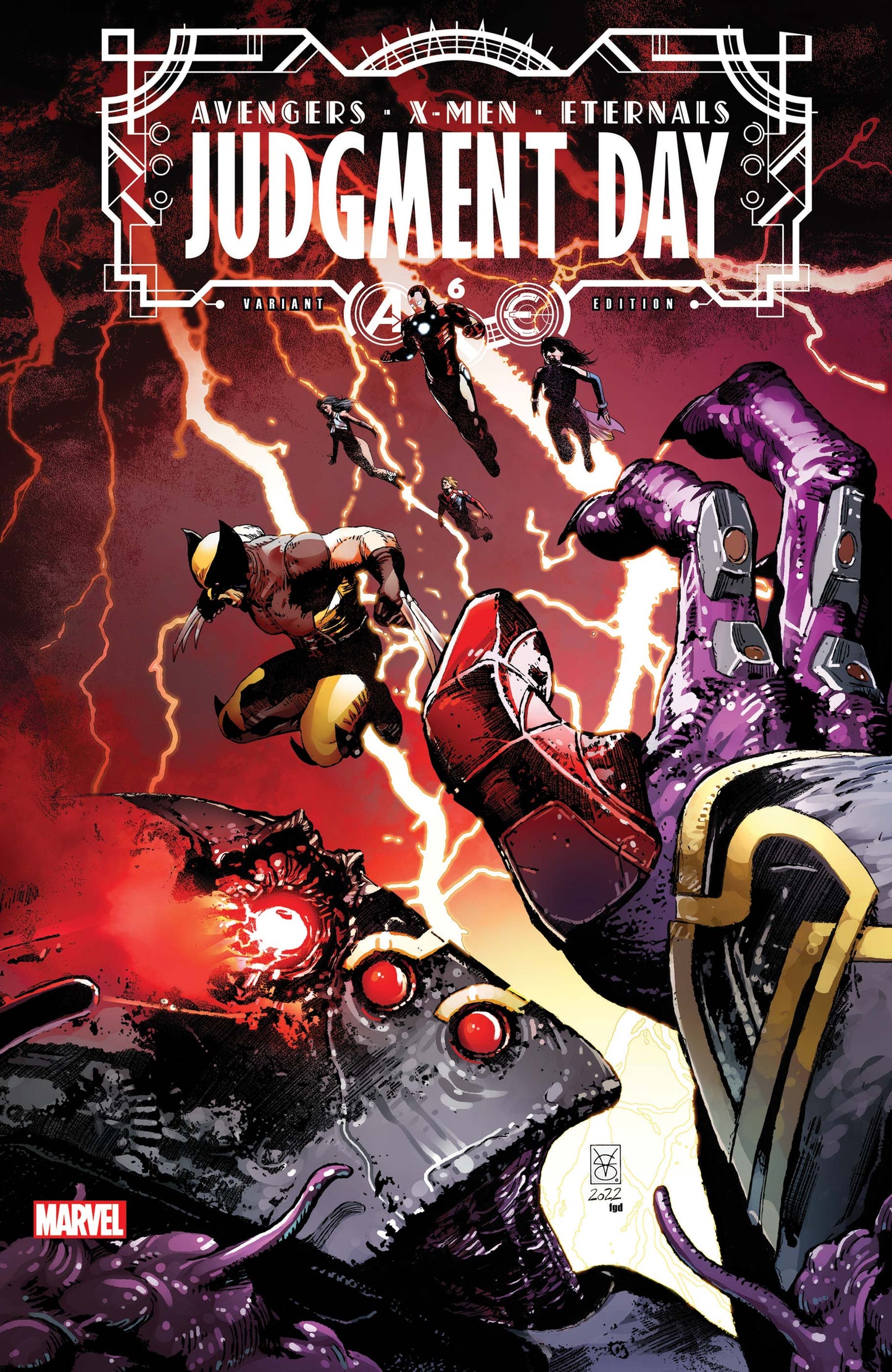 A.X.E #6 VALERIO GIANGIORDANO COVER ART