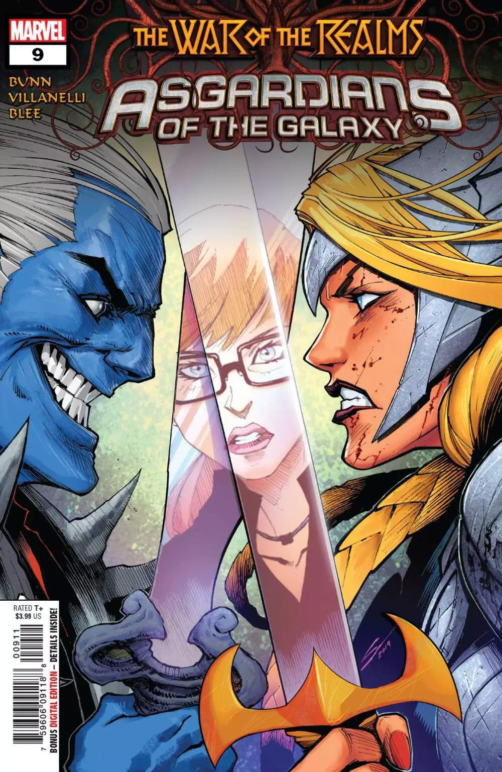 ASGARDIANS OF THE GALAXY #9 GERARDO SANDOVAL COVER ART