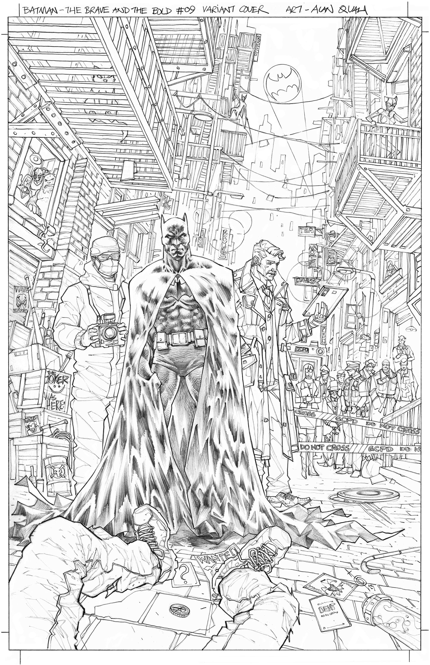 BATMAN #143 ALAN QUAH ORIGINAL COVER ART