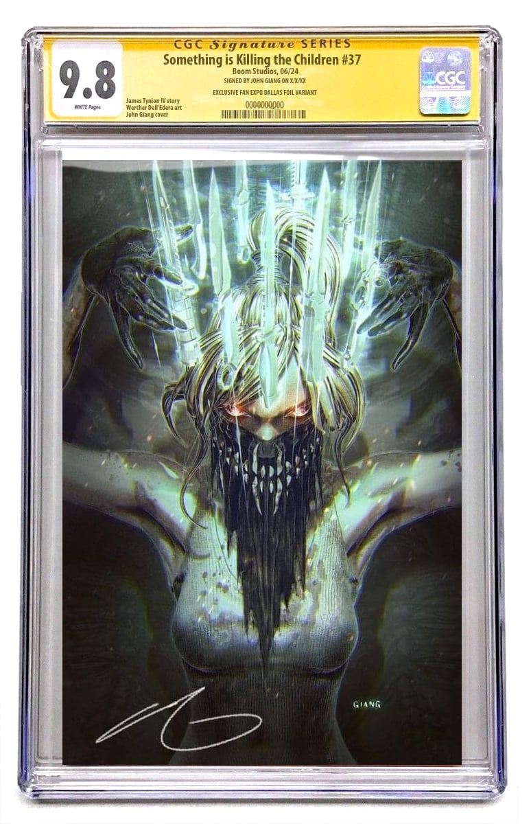 SOMETHING IS KILLING THE CHILDREN #37 JOHN GIANG DALLAS FANEXPO CON FOIL VARIANT