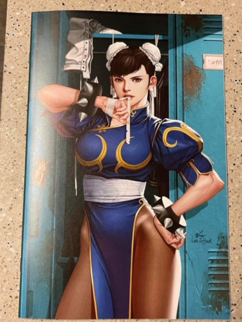 STREET FIGHTER OMEGA #1 SET OF CHUN-LI & CAMMY VIRGIN COVERS BY INHYUK LEE