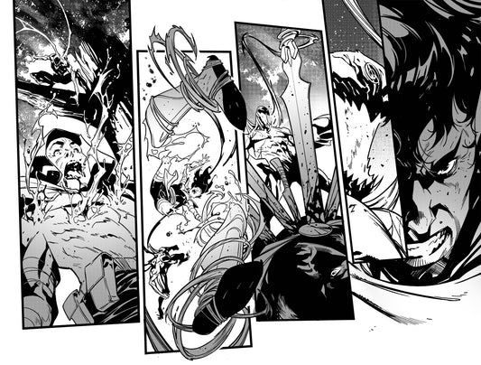 CARNAGE #5  PAGES 4 & 5  ORIGNAL ART BY FRANCESCO MANNA