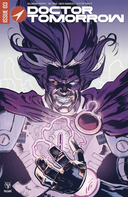 DOCTOR TOMORROW #3 MICHAEL WALSH ORIGINAL COVER ART