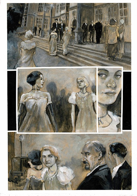 DRACULA #2 PAGE 1 (MARTIN SIMMONDS ORIGINAL ART)