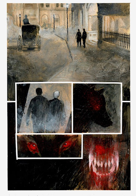 DRACULA #2 PAGE 5 (MARTIN SIMMONDS ORIGINAL ART)