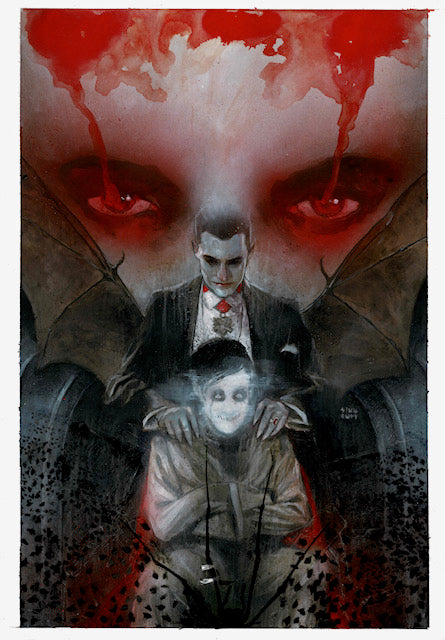 DRACULA #2 MARTIN SIMMONDS ORIGINAL COVER ART