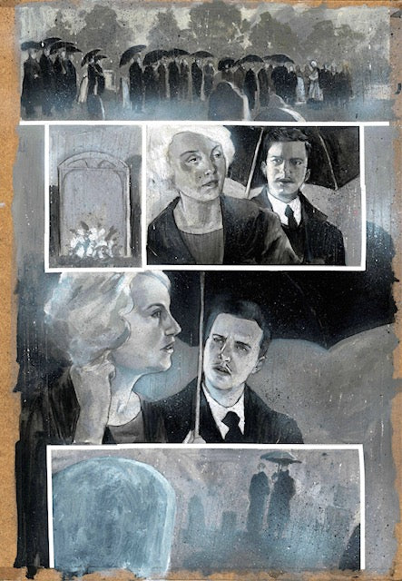DRACULA #3 PAGE 1 (MARTIN SIMMONDS ORIGINAL ART)