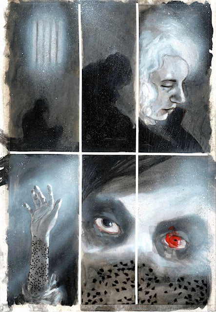 DRACULA #3 PAGE 10 (MARTIN SIMMONDS ORIGINAL ART)
