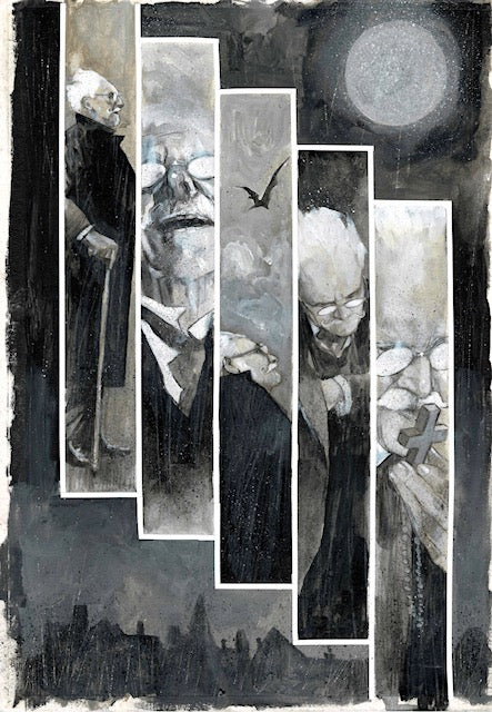 DRACULA #3 PAGE 17 (MARTIN SIMMONDS ORIGINAL ART)