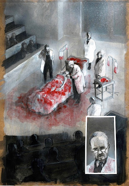 DRACULA #3 PAGE 6 (MARTIN SIMMONDS ORIGINAL ART)