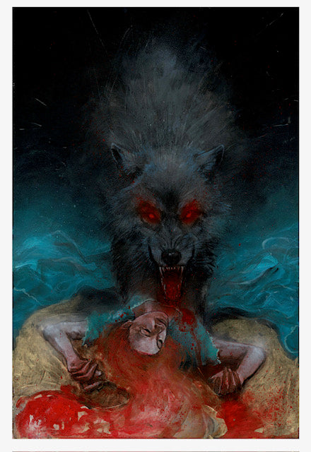 DRACULA #3 MARTIN SIMMONDS ORIGINAL COVER ART