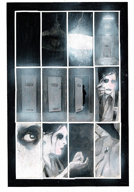 DRACULA #4 PAGE 1 (MARTIN SIMMONDS ORIGINAL ART)