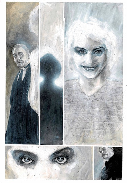 DRACULA #4 PAGE 11 (MARTIN SIMMONDS ORIGINAL ART)