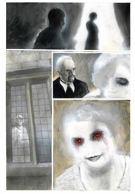 DRACULA #4 PAGE 12 (MARTIN SIMMONDS ORIGINAL ART)