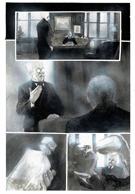 DRACULA #4 PAGE 13 (MARTIN SIMMONDS ORIGINAL ART)