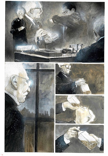 DRACULA #4 PAGE 14 (MARTIN SIMMONDS ORIGINAL ART)