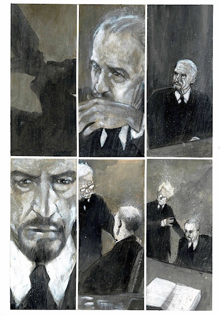DRACULA #4 PAGE 15 (MARTIN SIMMONDS ORIGINAL ART)