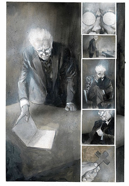 DRACULA #4 PAGE 16 (MARTIN SIMMONDS ORIGINAL ART)