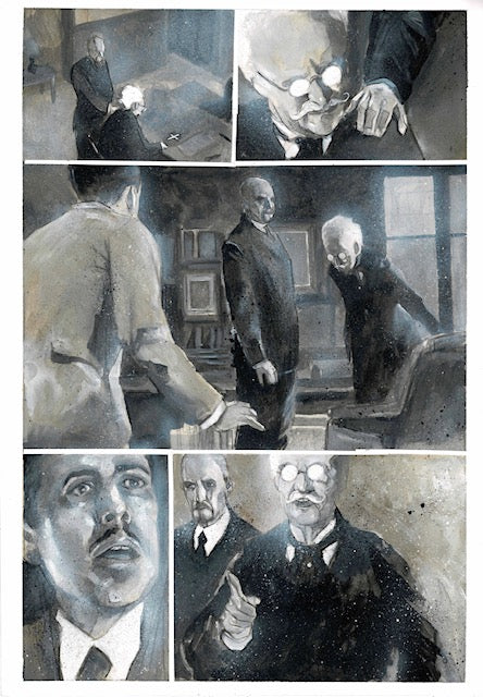 DRACULA #4 PAGE 17 (MARTIN SIMMONDS ORIGINAL ART)