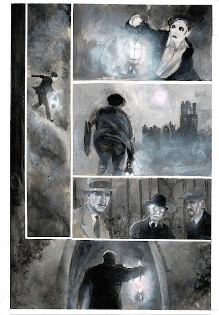 DRACULA #4 PAGE 19 (MARTIN SIMMONDS ORIGINAL ART)