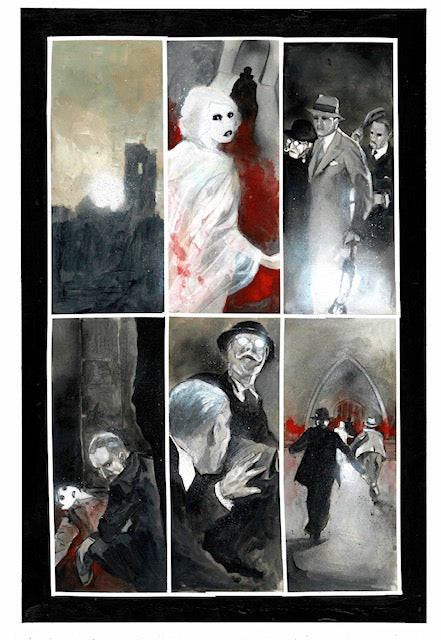 DRACULA #4 PAGE 23 (MARTIN SIMMONDS ORIGINAL ART)