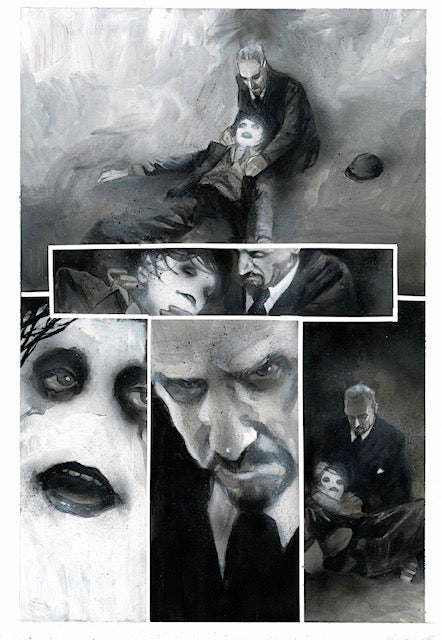 DRACULA #4 PAGE 24 (MARTIN SIMMONDS ORIGINAL ART)