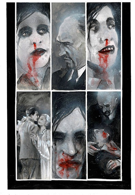 DRACULA #4 PAGE 30 (MARTIN SIMMONDS ORIGINAL ART)