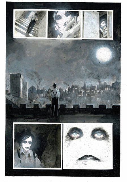 DRACULA #4 PAGE 4 (MARTIN SIMMONDS ORIGINAL ART)