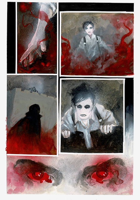 DRACULA #4 PAGE 5 (MARTIN SIMMONDS ORIGINAL ART)