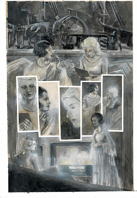 DRACULA #1 PAGE 10 (MARTIN SIMMONDS ORIGINAL ART)
