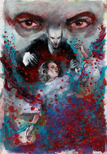 DRACULA #1 PAGE 12 (MARTIN SIMMONDS ORIGINAL ART)