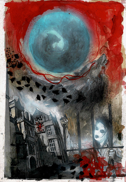 DRACULA #1 PAGE 13 (MARTIN SIMMONDS ORIGINAL ART)