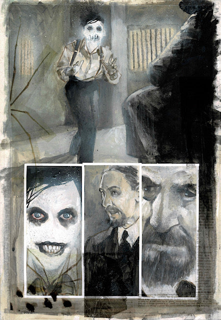 DRACULA #1 PAGE 3 (MARTIN SIMMONDS ORIGINAL ART)