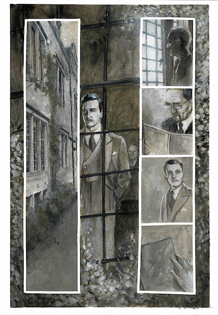 DRACULA #1 PAGE 6 (MARTIN SIMMONDS ORIGINAL ART)