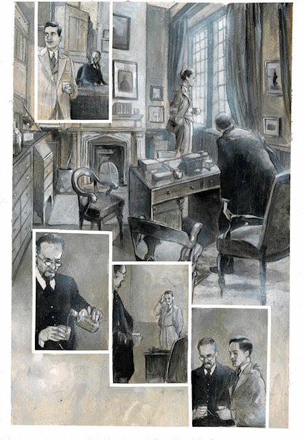 DRACULA #1 PAGE 7 (MARTIN SIMMONDS ORIGINAL ART)